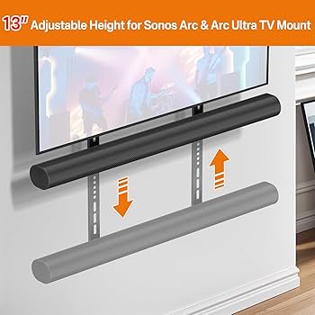 超美品　Sonos Arc & Wall Mountセット　サウンドバー Arc Ultra and Wall Mount Set - Sonos